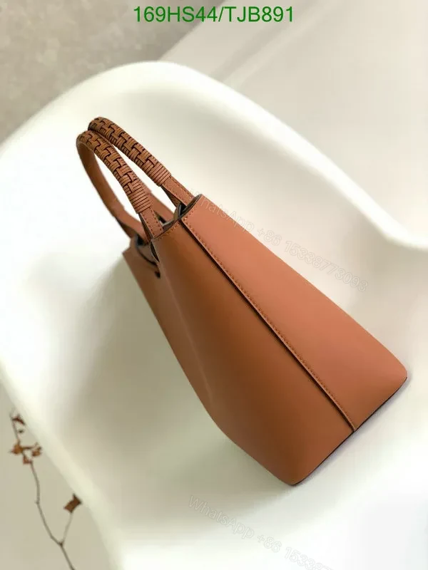 View 40 of Loewe Small Anagram Tote in Brown Classic Cowhide 011830