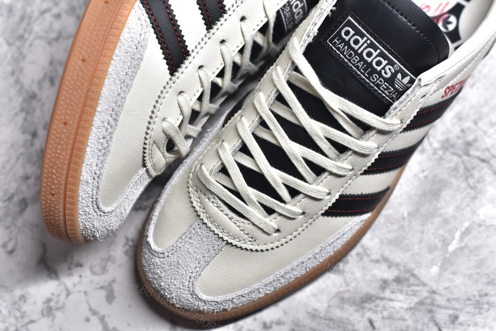 View 5 of Adidas Handball Spezial ‘Aluminum Core Black’