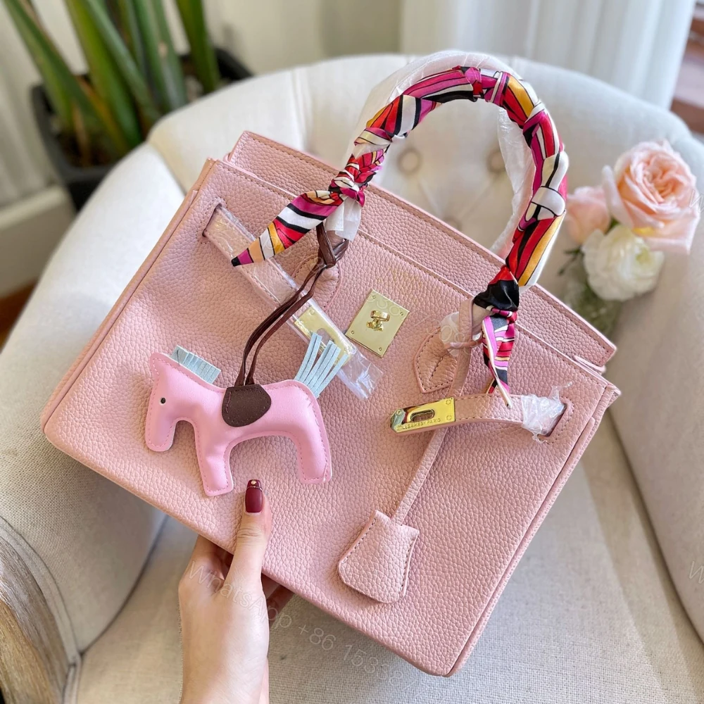 View 5 of Hermes Birkin 30 Togo Gold Hardware Light Pink 30Cm