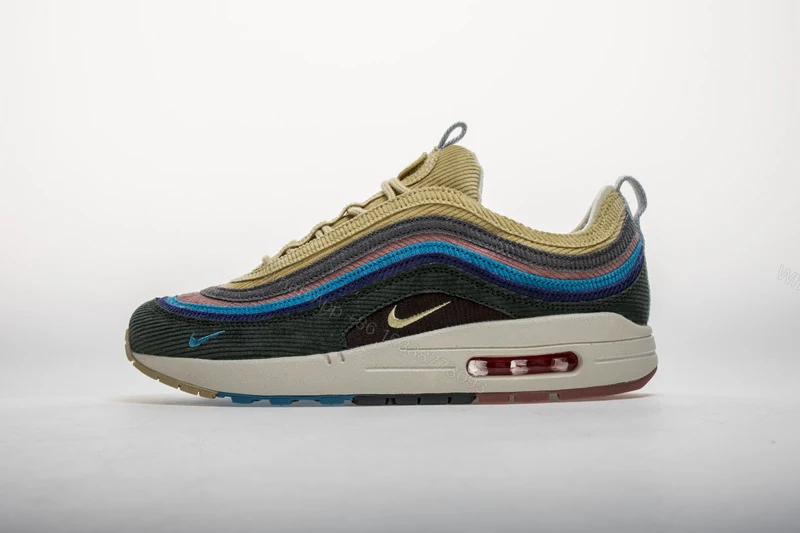View 12 of MAX97 OFF-WHITE x Nike Air Max 97 Release Date Corduroy Cap AJ4219-400