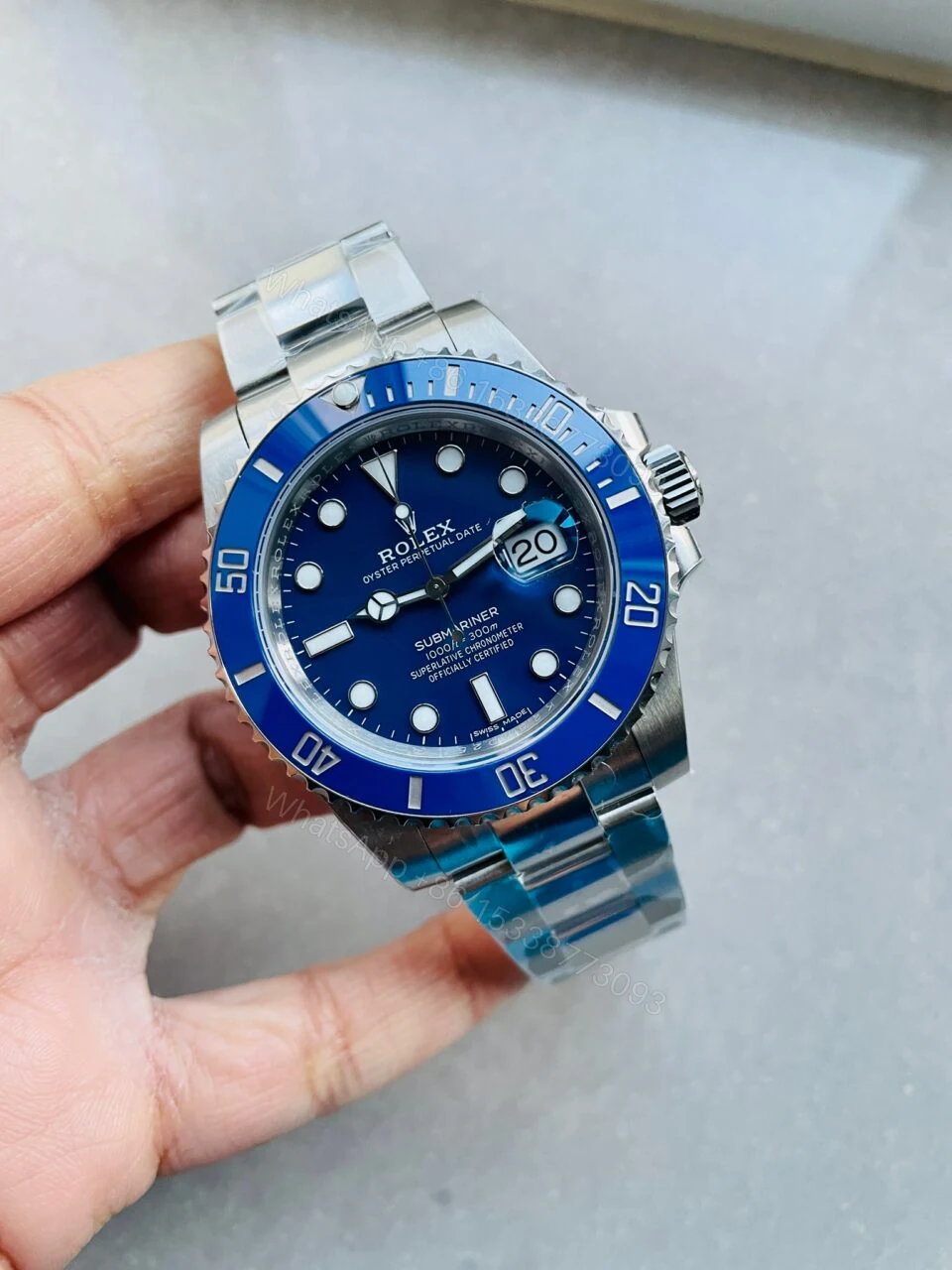 VSF FACTORY 1:1 Rolex Submariner 116619 LB Best Edition Blue Ceramic 904L Steel VS3135 — view 1