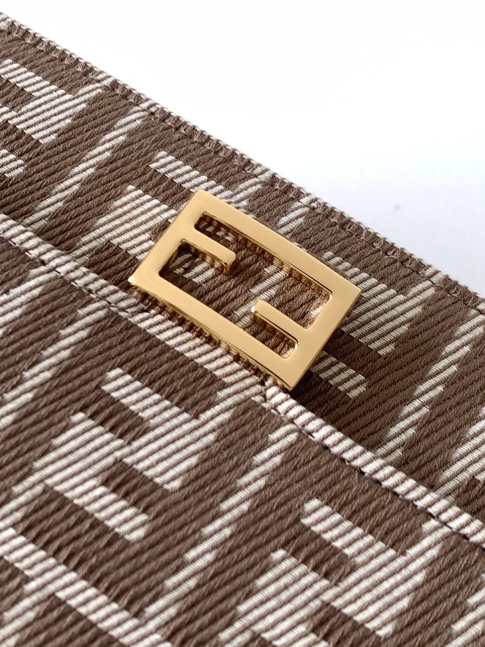 View 4 of Brown Monogram Shoulder Bag: Structured Luxe Everyday Carry
