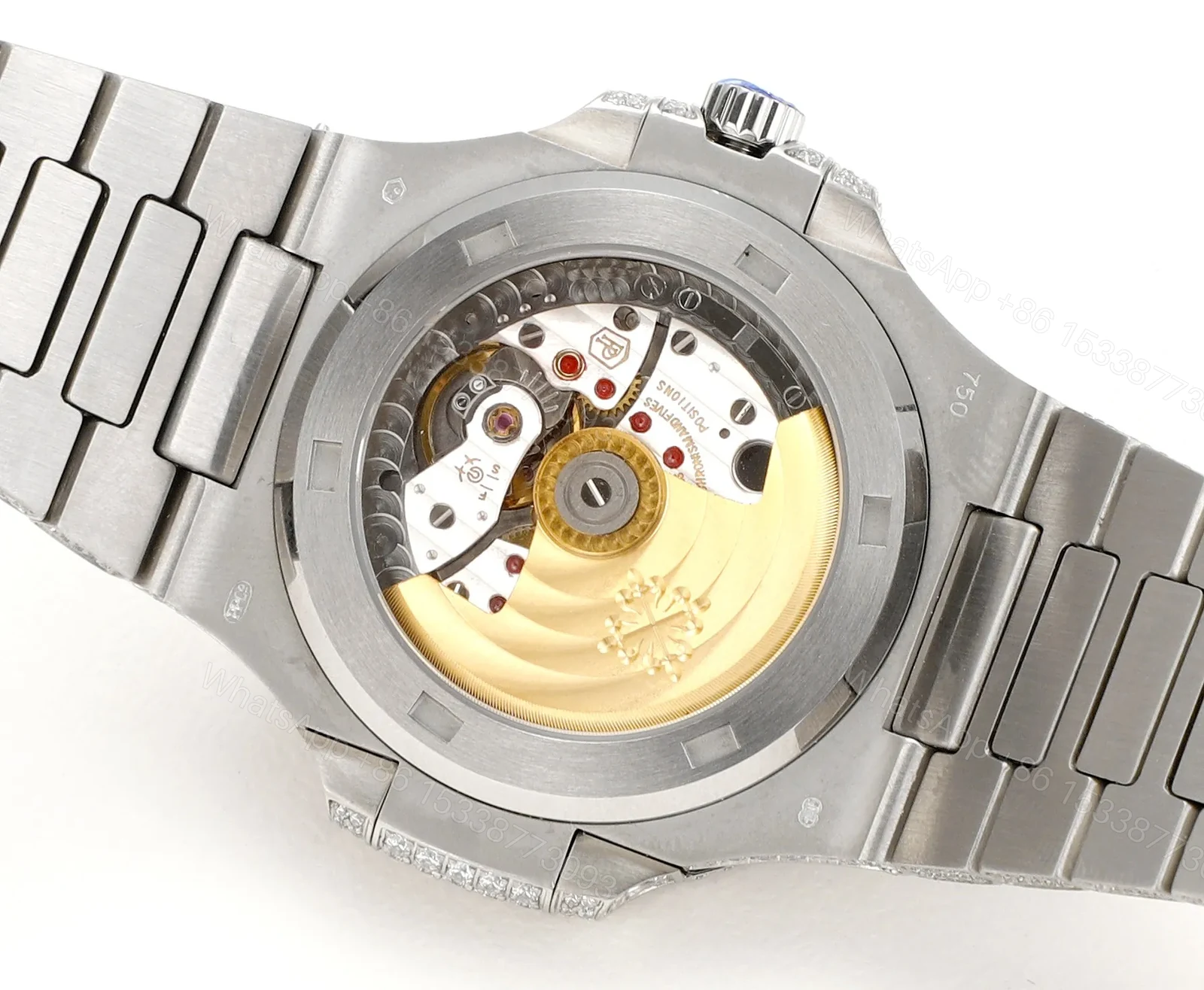 View 8 of Patek Philippe Nautilus Platinum Watch