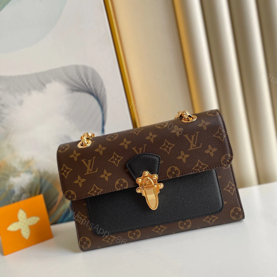 Louis Vuitton LV Victoire Monogram Pattern Handbags 27x20x10cm — view 1