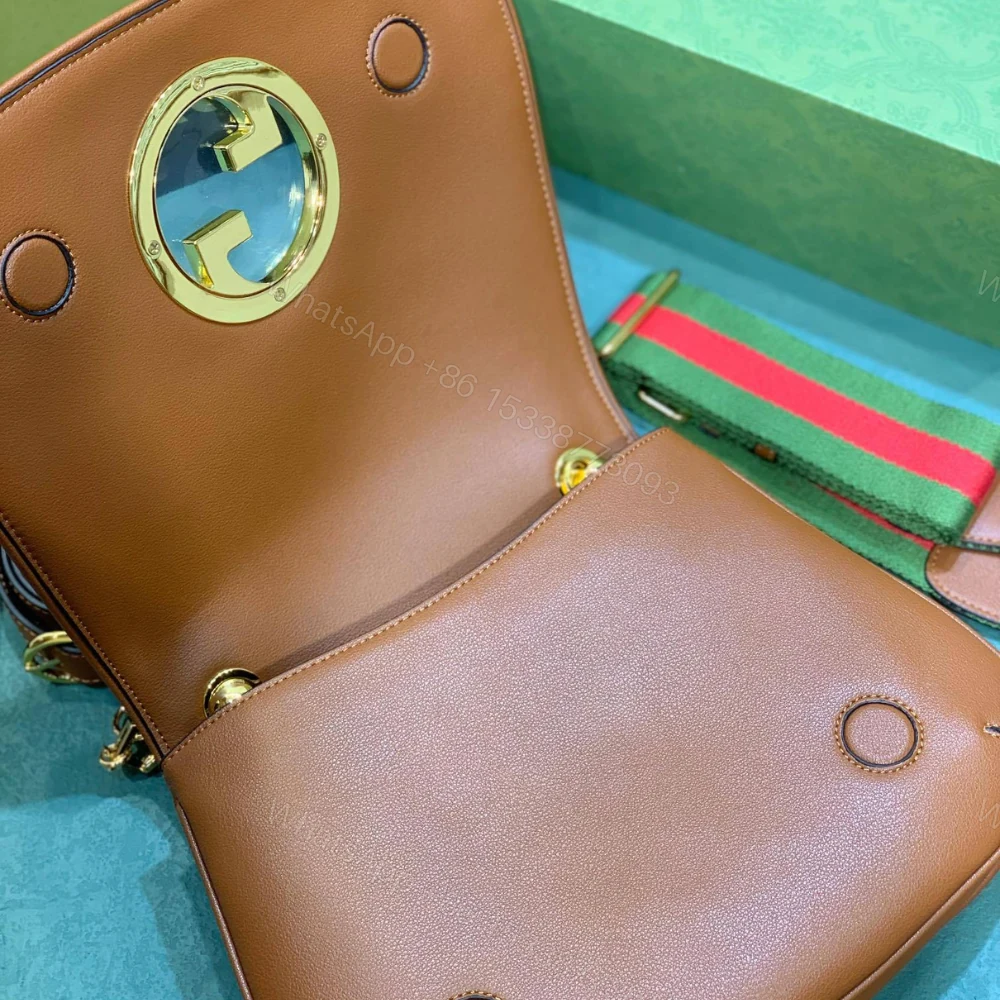 View 7 of Gucci Blondie Medium Top Handle Bag Brown 29Cm