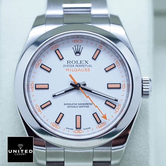 View 6 of Rolex Milgauss 116400-0002 Oyster Replica