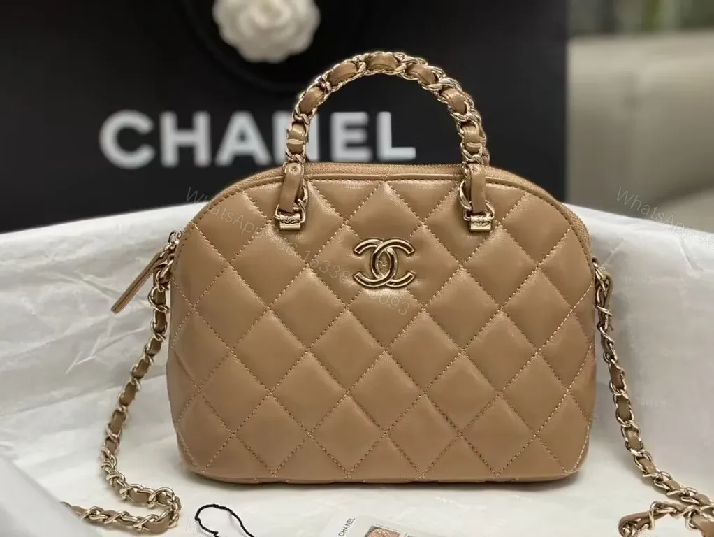 View 3 of Chic Quilted Crossbody â€“ Luxe Chain Detail Bag
