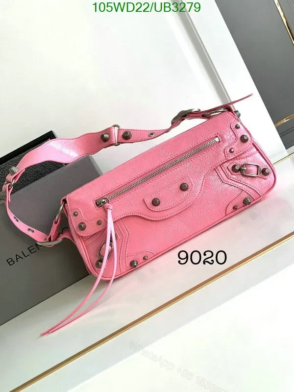View 4 of Le Cagole XS Sling Bag White Dupe Balenciaga 2P1J37