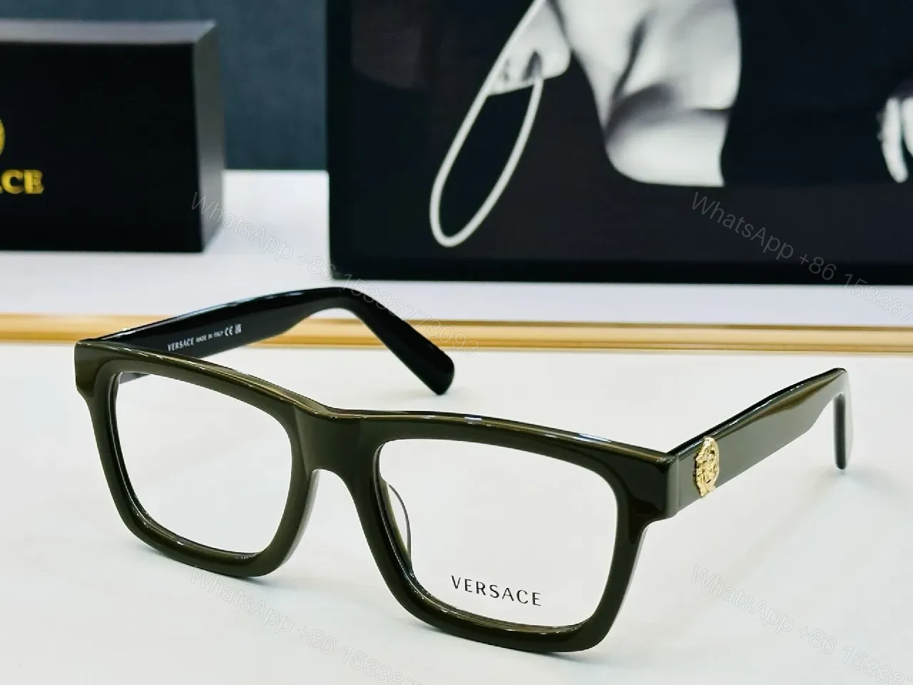 View 3 of Black Acetate Eyewear - Bold Everyday Chic, Luxe Ready