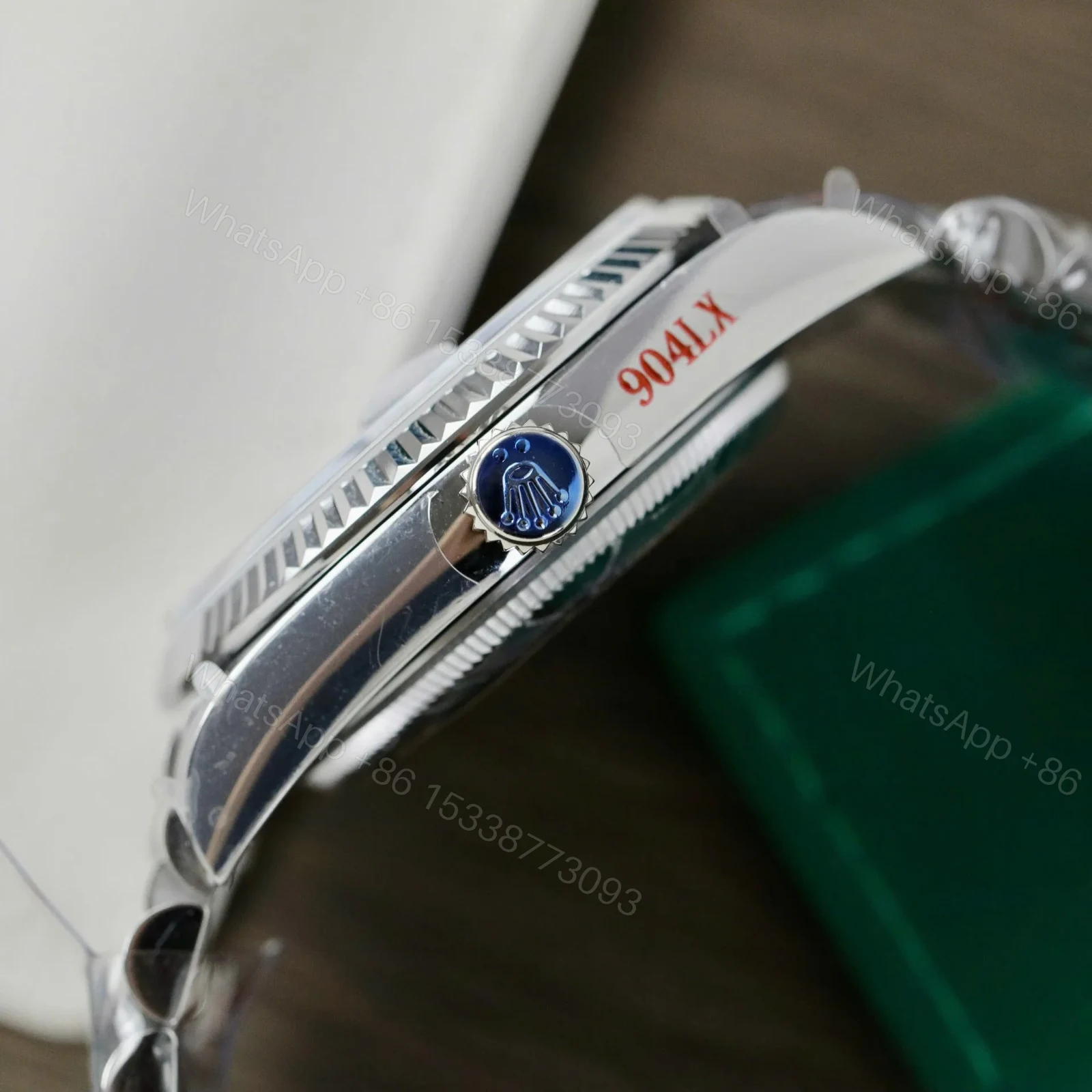View 8 of Superclone Rolex Day-Date Blue Ombré Dial 128239-0063 36 mm