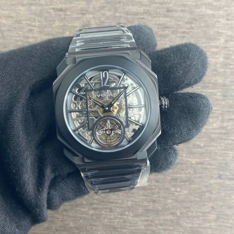 View 3 of Bvlgari Finissimo Skeleton Titanium 40mm Automatic