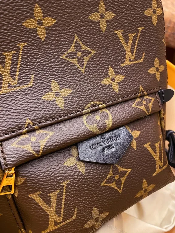 View 4 of Monogram Canvas Backpack â€” Luxe Everyday Carry