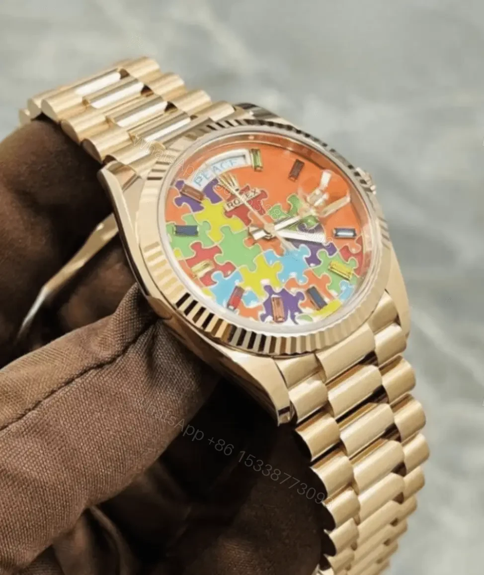 View 6 of The new Rolex Replica Oyster Perpetual Day-Date ( Love )