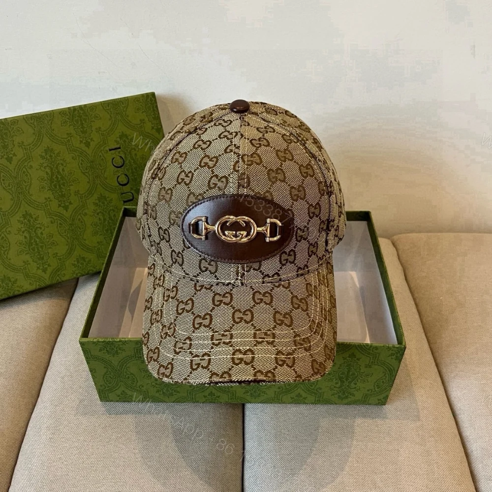 View 2 of Gucci Supreme Baseball Cap Brown