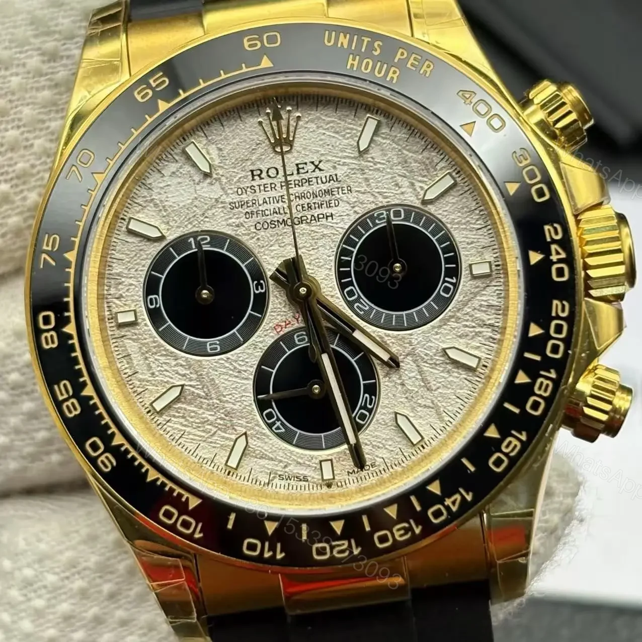 View 2 of Superclone Rolex Daytona 40 mm 126518LN Meteorite Dial