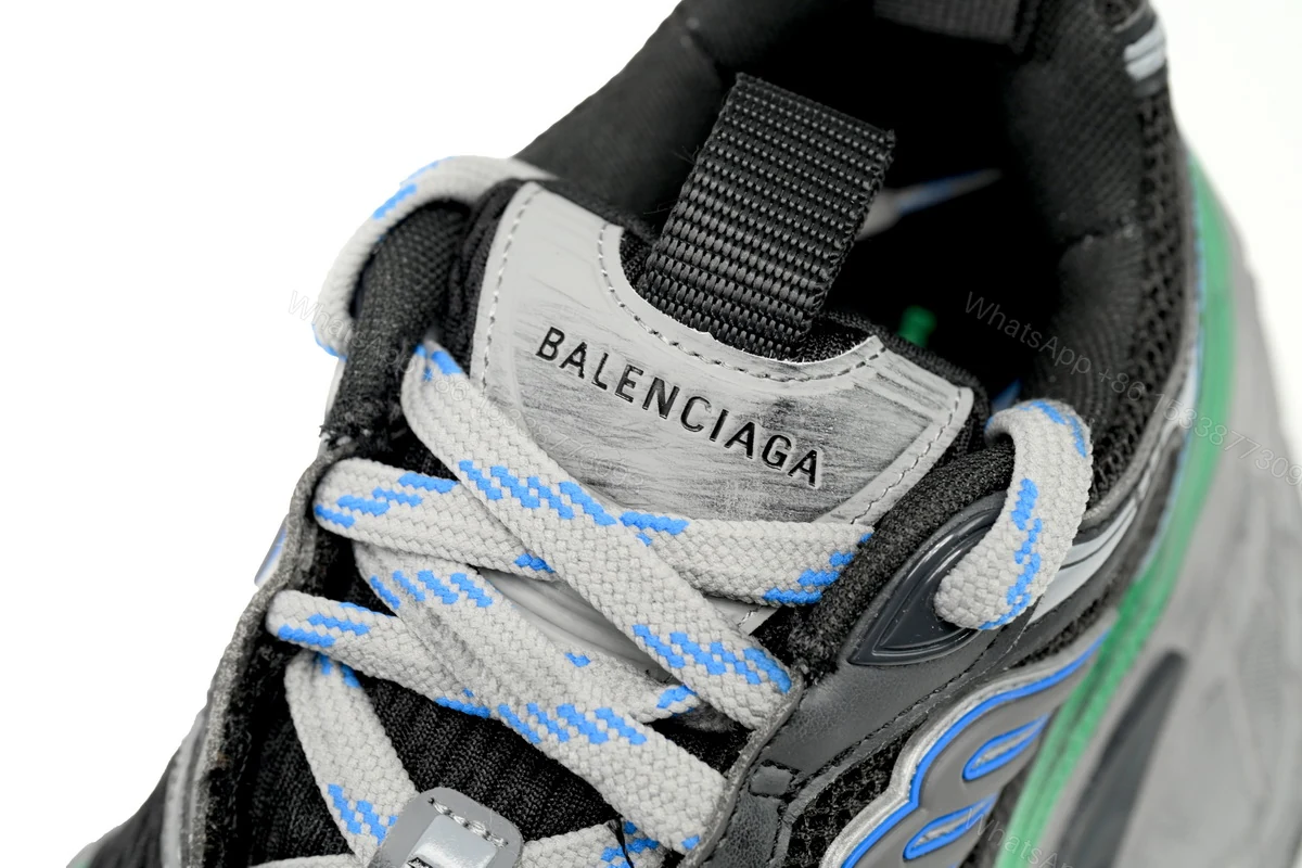 View 7 of Balenciaga 10 XL Black Blue Green 784342 W2MV2 1143
