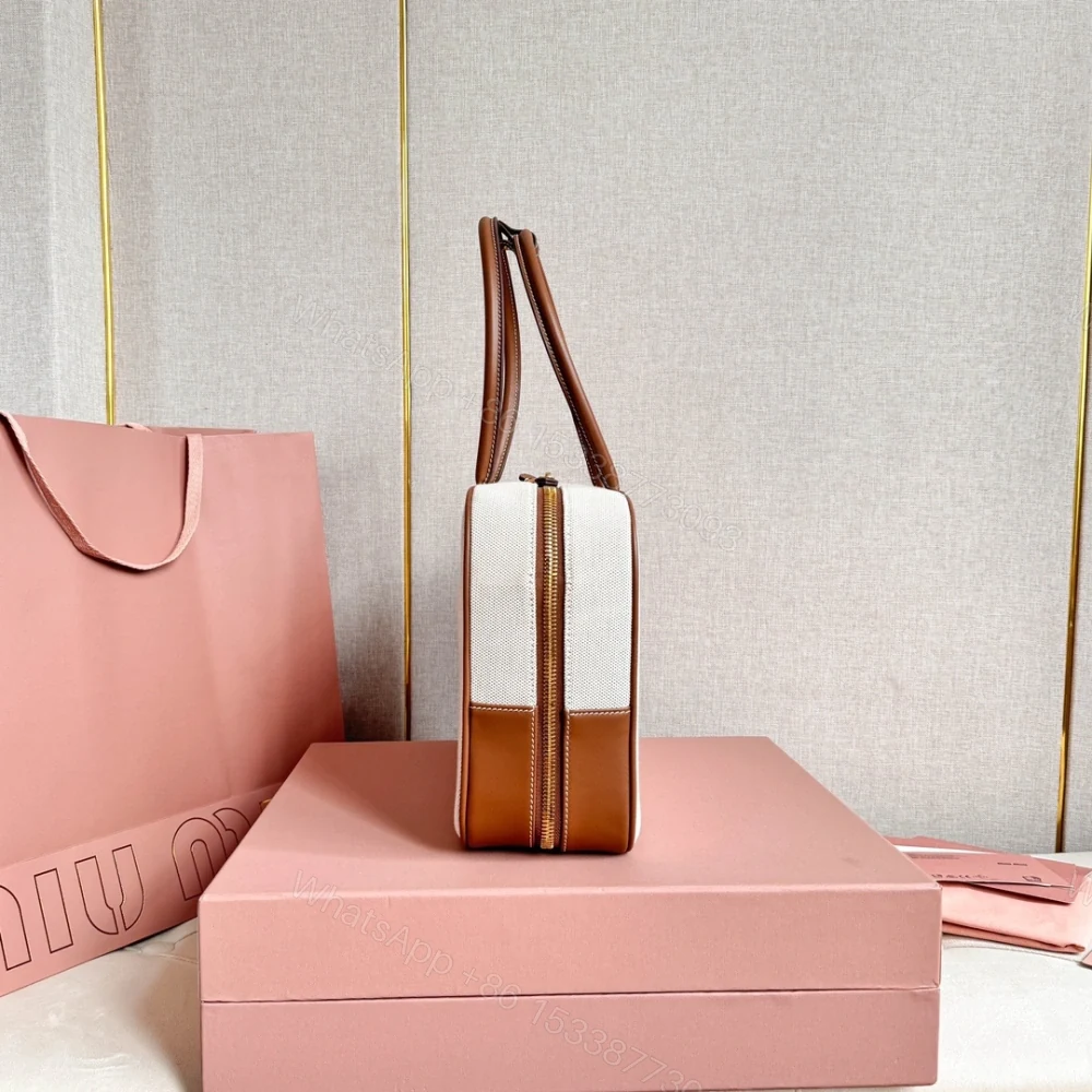View 6 of 高仿miumiu*5BB17長肩帶公文包白色免檢版
