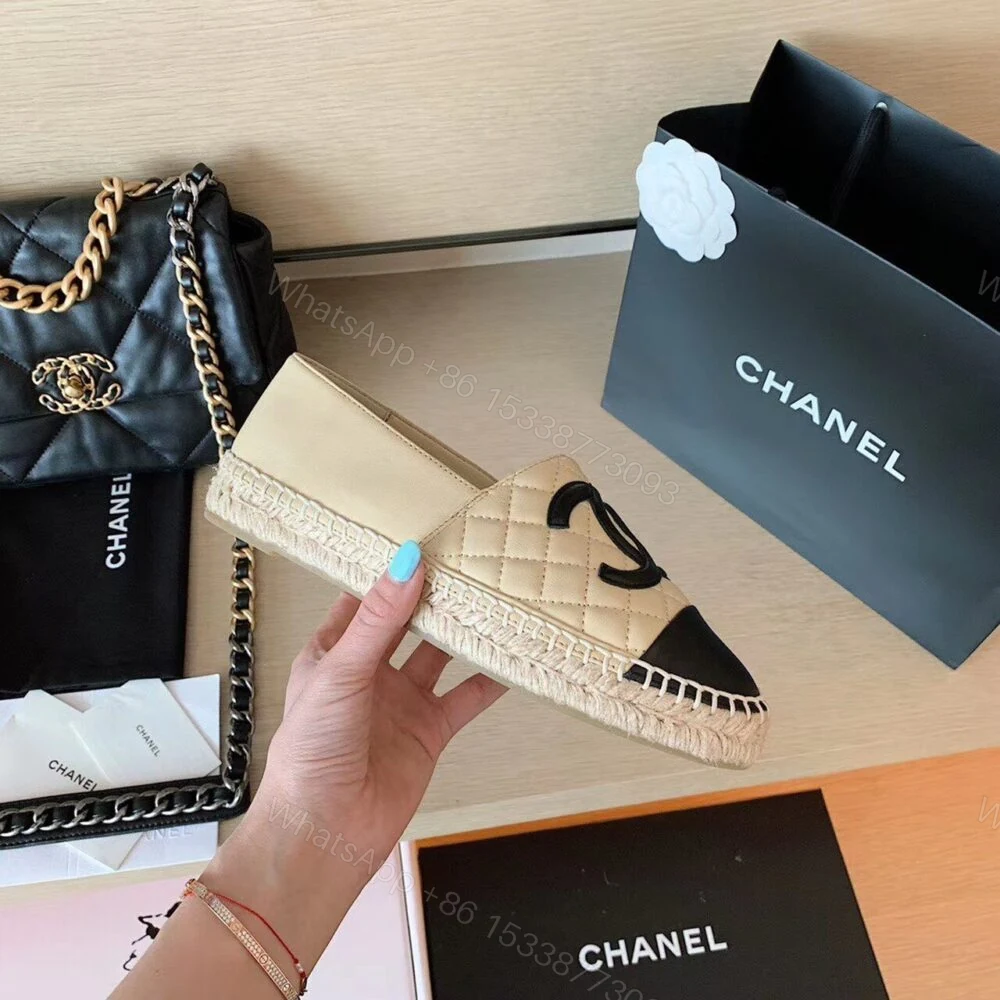View 8 of Chanel Espadrilles Shoes In Beige G29762