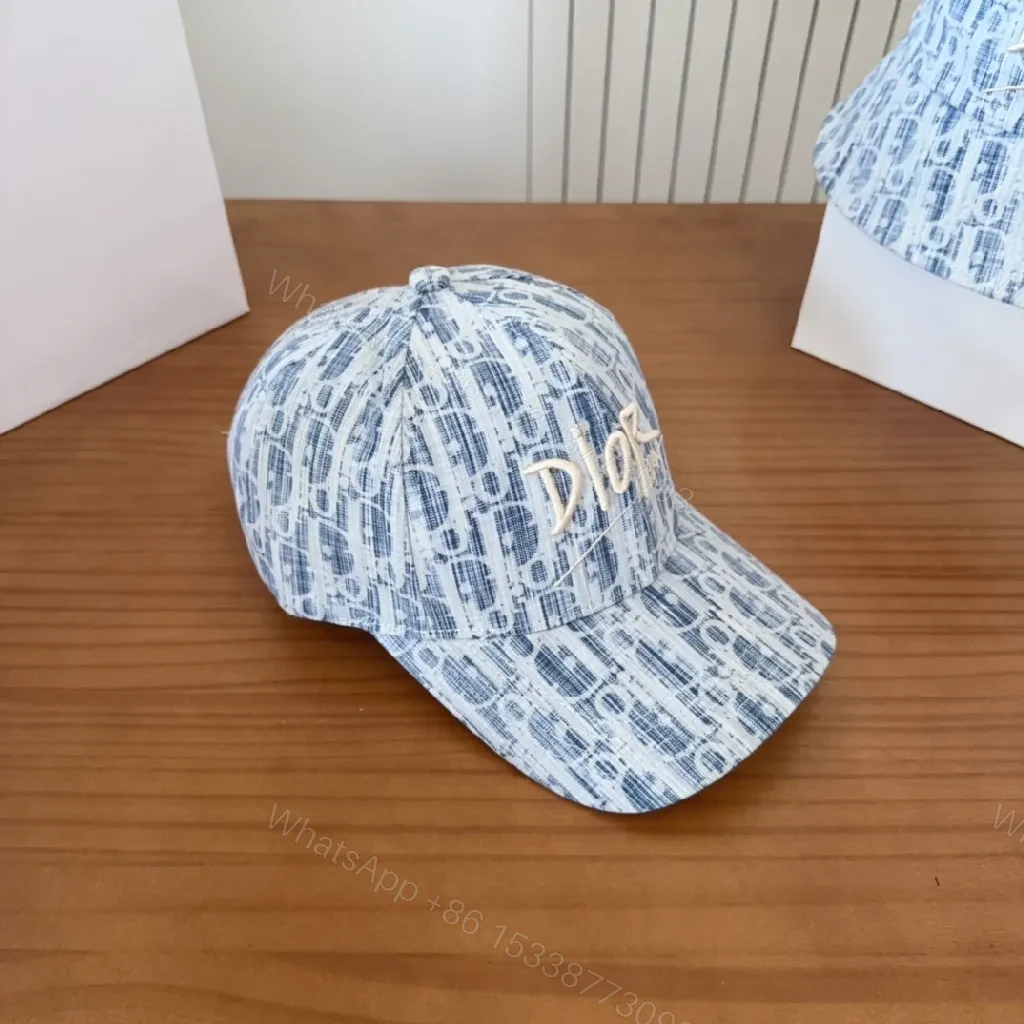 View 8 of Monogram Textured Cap: Luxury Jacquard, Everyday Style