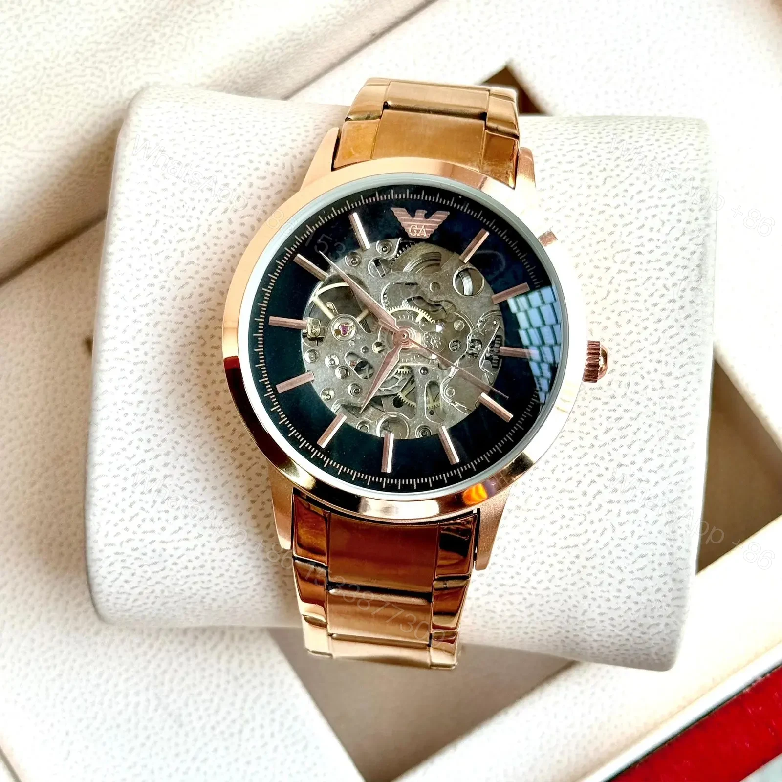 View 2 of # Emporio Armani # For Men # 7AA Premium Collection # Model – Meccanico # Dial Size – 45mm