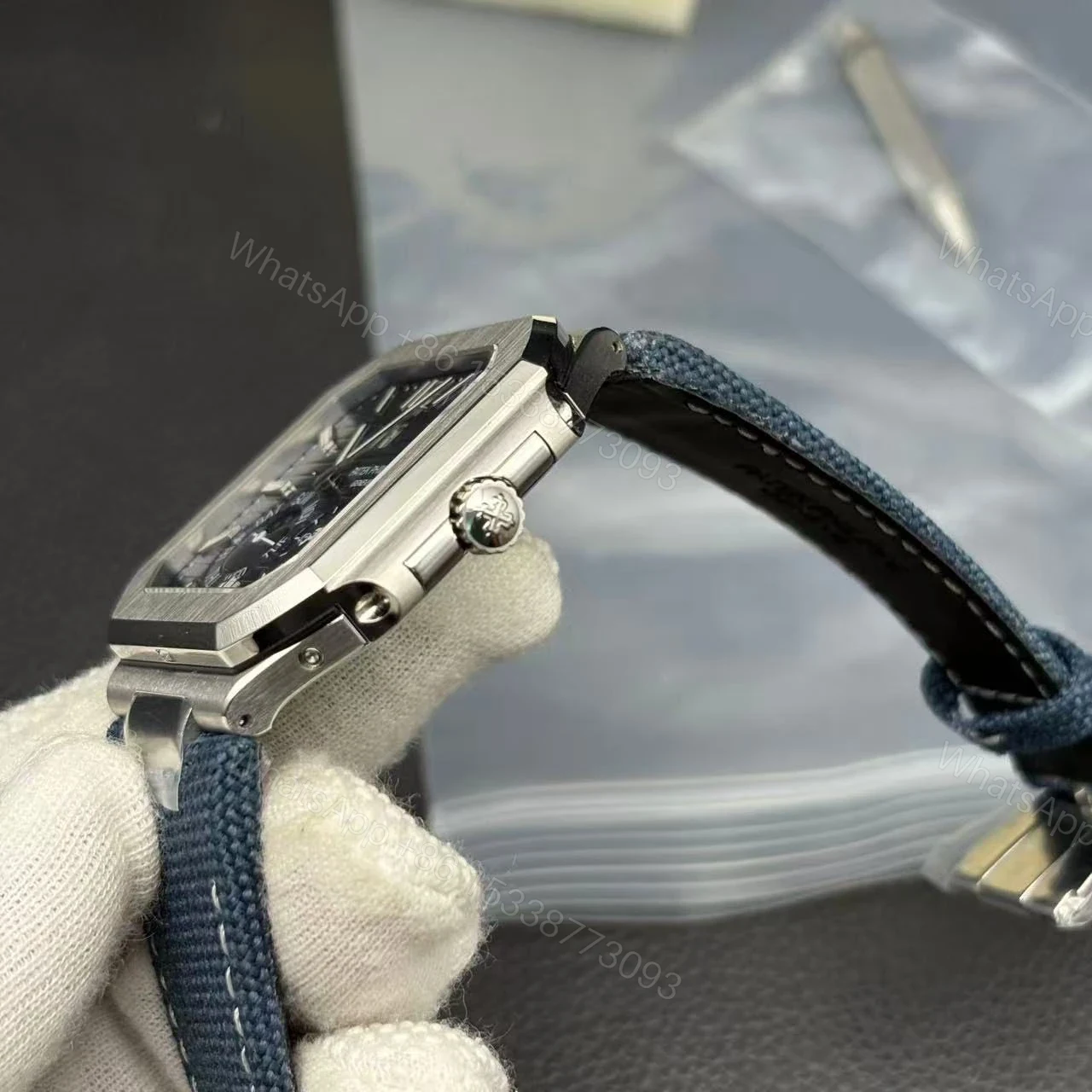 View 4 of Patek Philippe Nautilus Steel 5726A-001 Super Swiss Clone 1:1 ( Original Quality )