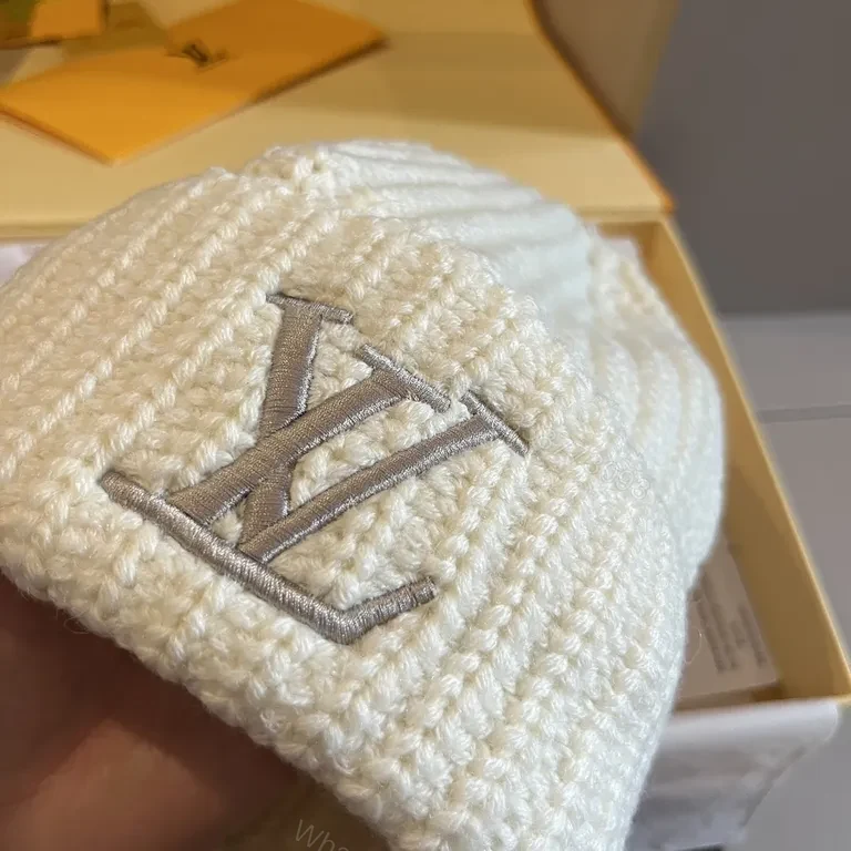 View 9 of Chunky Knit Beanie - Monogram Luxe, Everyday Comfort, Unisex Headwear