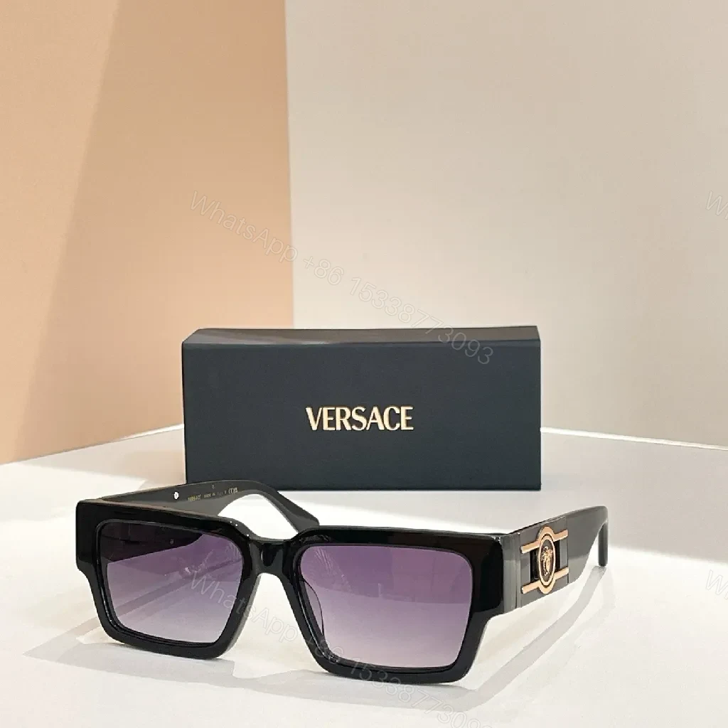 View 7 of Bold Gradient Lens Sunglasses - Blocky Frame, Ultra Luxe