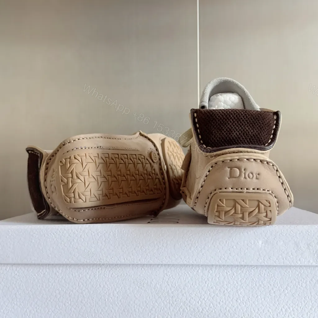 View 7 of Chic Luxury High-Top Sneakers: Suede & Mesh, Neutral Tone
