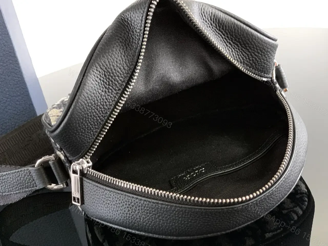 View 8 of Chic Round Crossbody Bag: Textured, Everyday Luxury