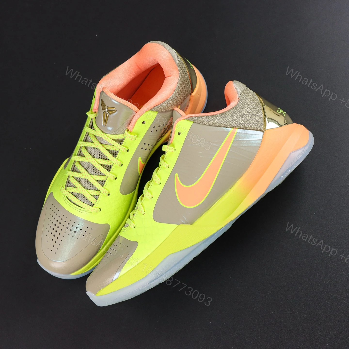 View 8 of Kobe 5 Protro “The Academy” Olive Gold Reps