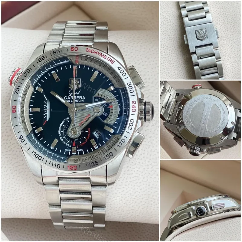 View 2 of Tag Heuer Carrera Calibre 36 Black Dial Quartz 40mm
