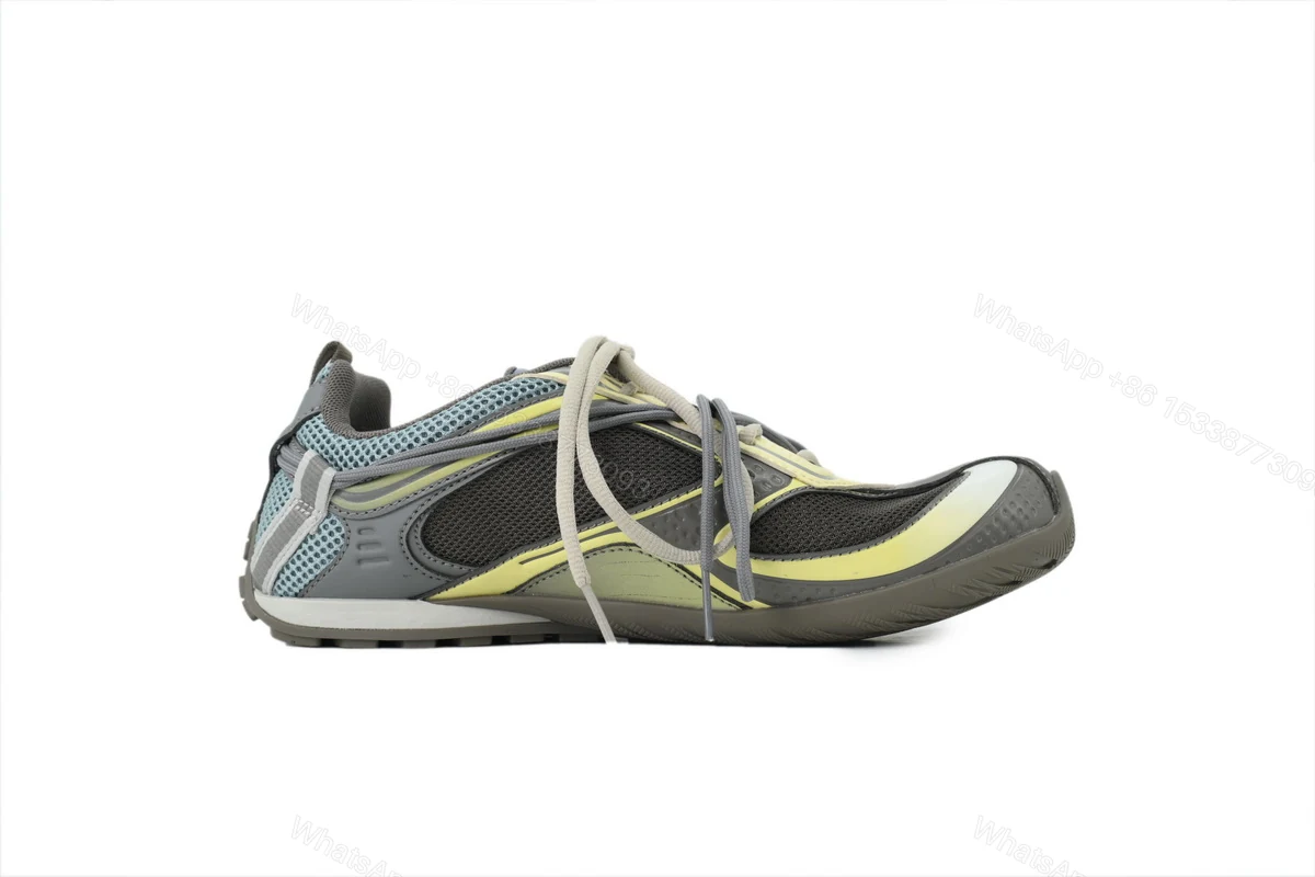 Balenciaga Runner Radar 'Brown Blue Yellow' 865703 WSTGL 2471 — view 2