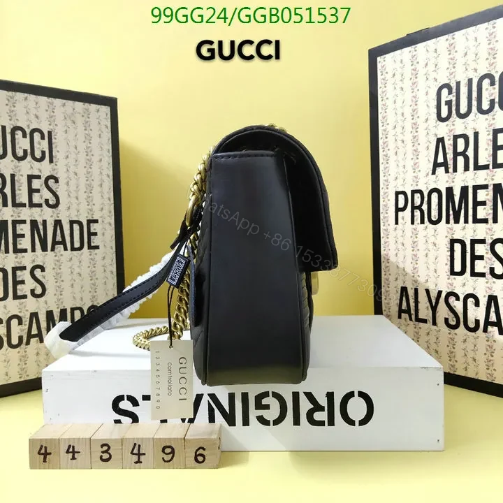 View 10 of Medium Gucci GG Marmont Shoulder Bag in Whitewith Gold Hardware 543219