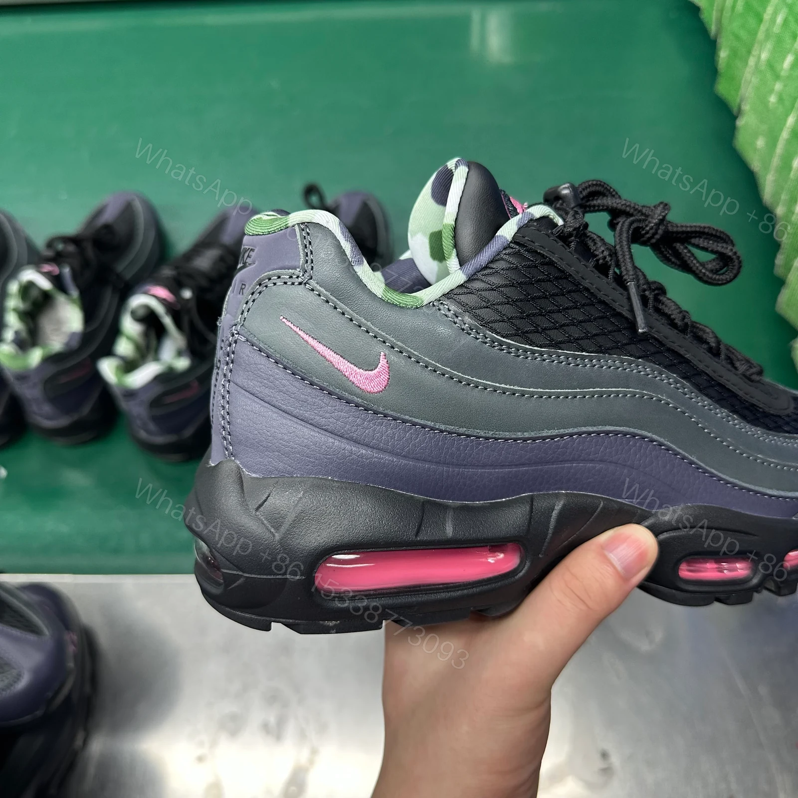 View 7 of Nike Air Max 95 SP Corteiz Pink Beam