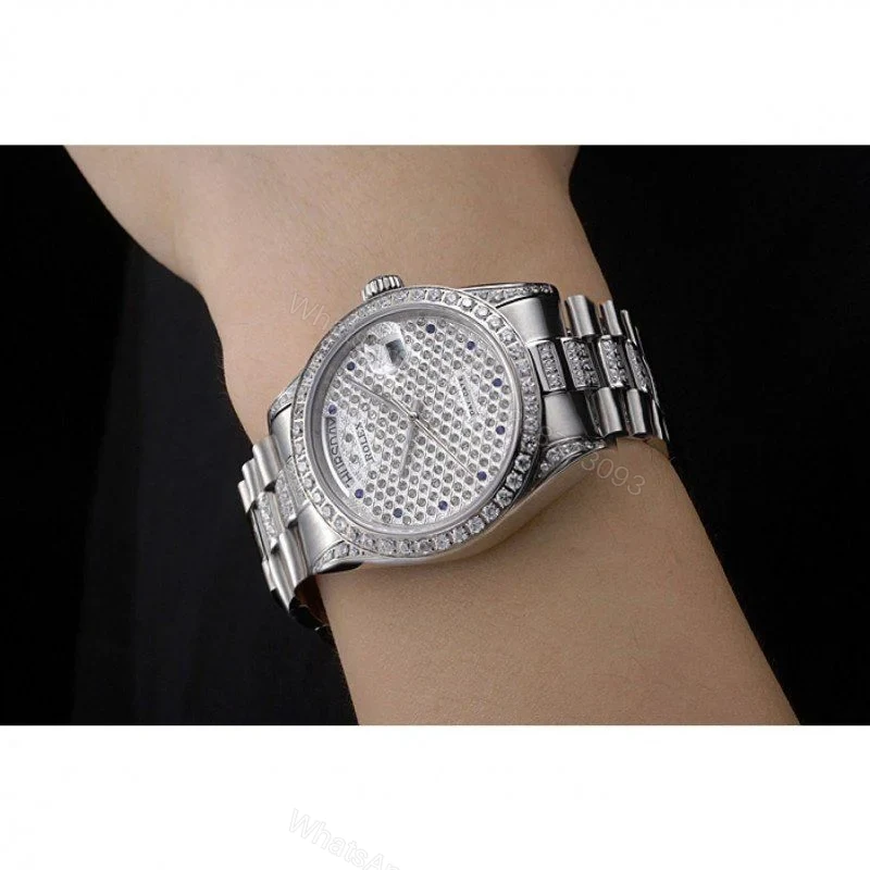 View 11 of Superclone Rolex Day-Date Diamond Dial 621612 37 mm