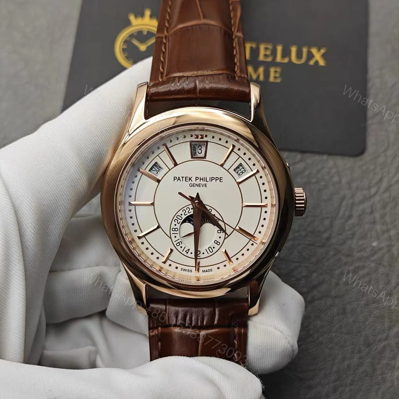 View 3 of Patek Philippe 5205R Calendar Watch