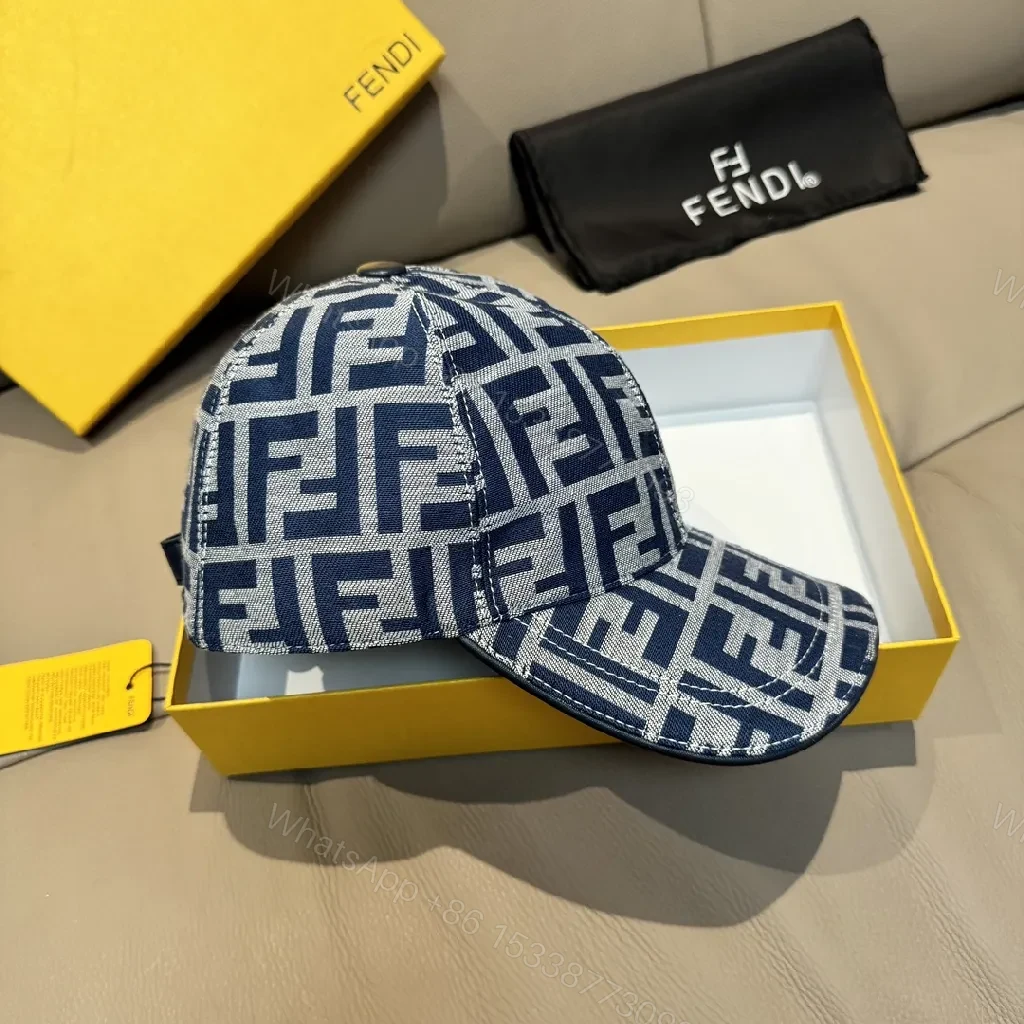 View 3 of Monogram Jacquard Cap: Luxe Streetwear, Structured Comfort