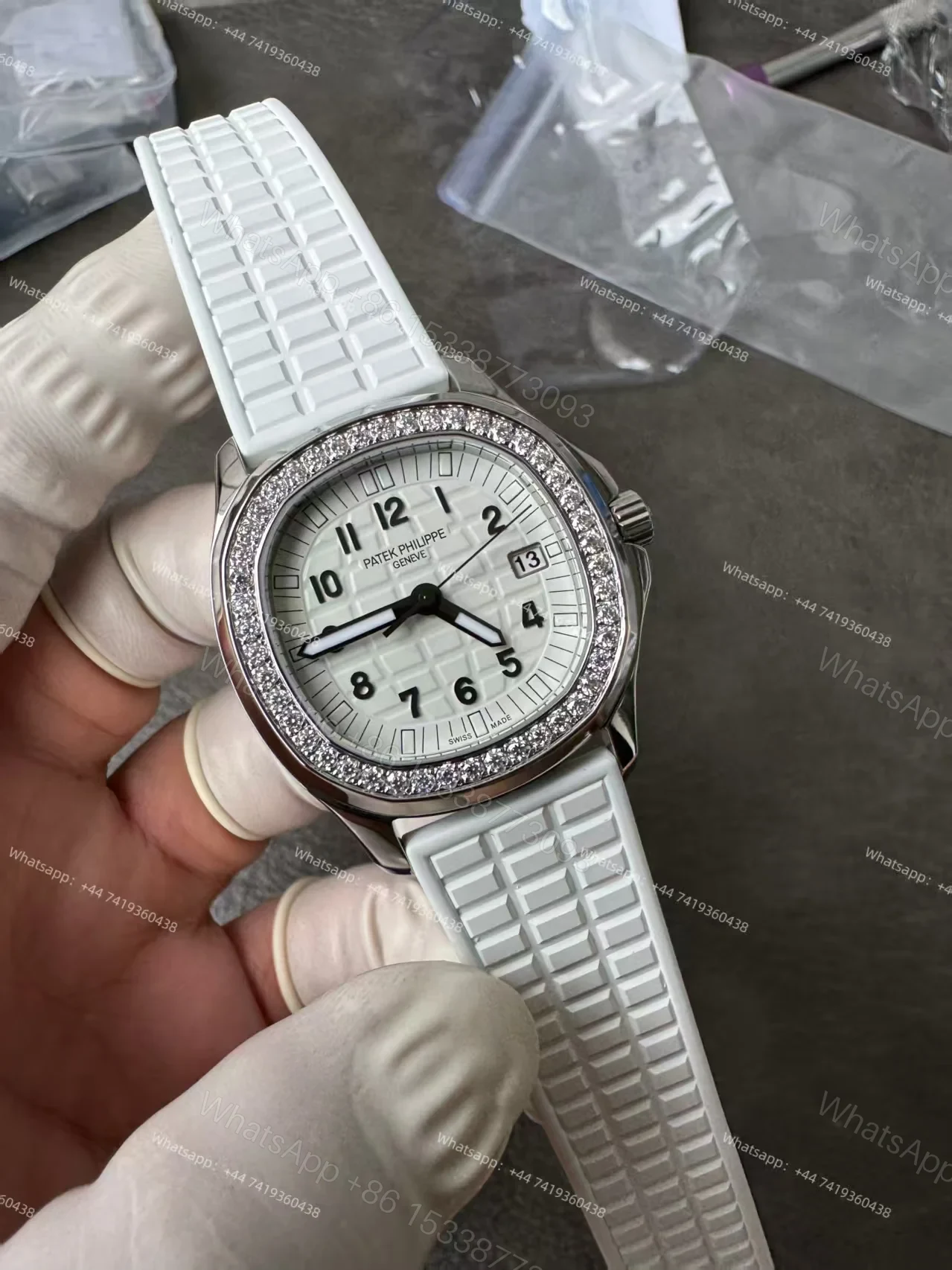View 3 of Patek Philippe Aquanaut Luce 5267/200A-010 White Dial 38.8MM