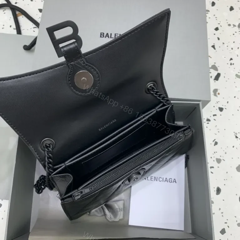 View 8 of Quilted Leather Crossbody: Compact Luxury Bag