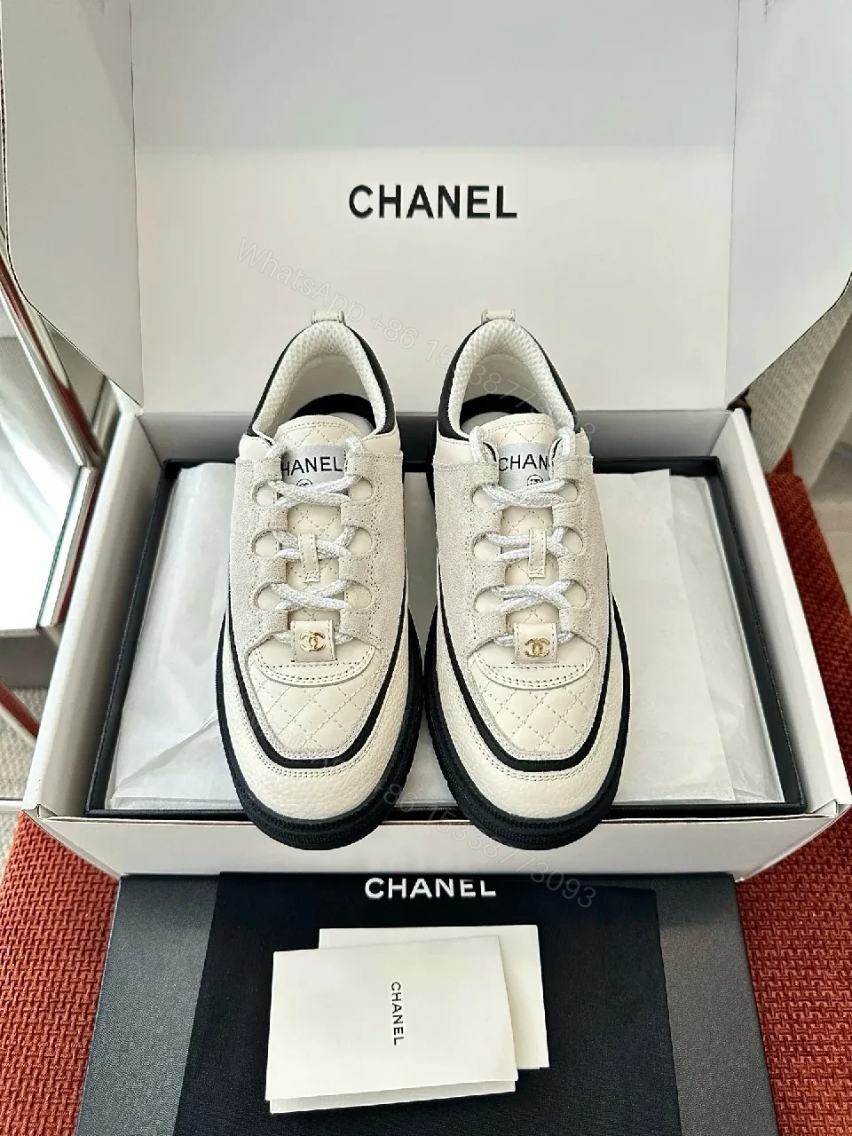 View 3 of Quilted Luxe High-Top Sneakers for All-Day Comfort