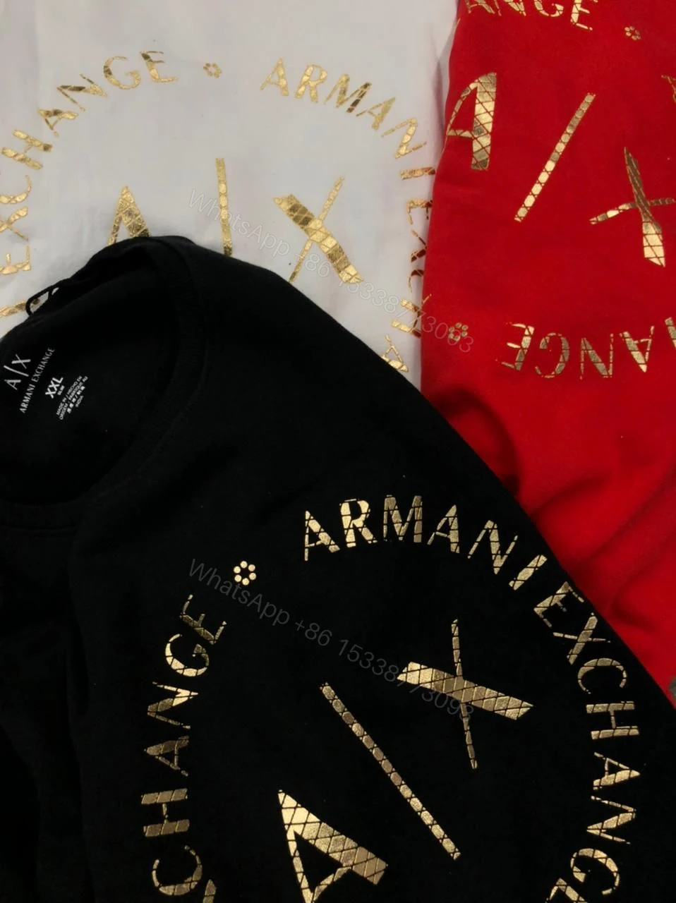 View 4 of FIRST COPY ARMANI EXCLUSIVE ROUND NECK SWEATSHIRT