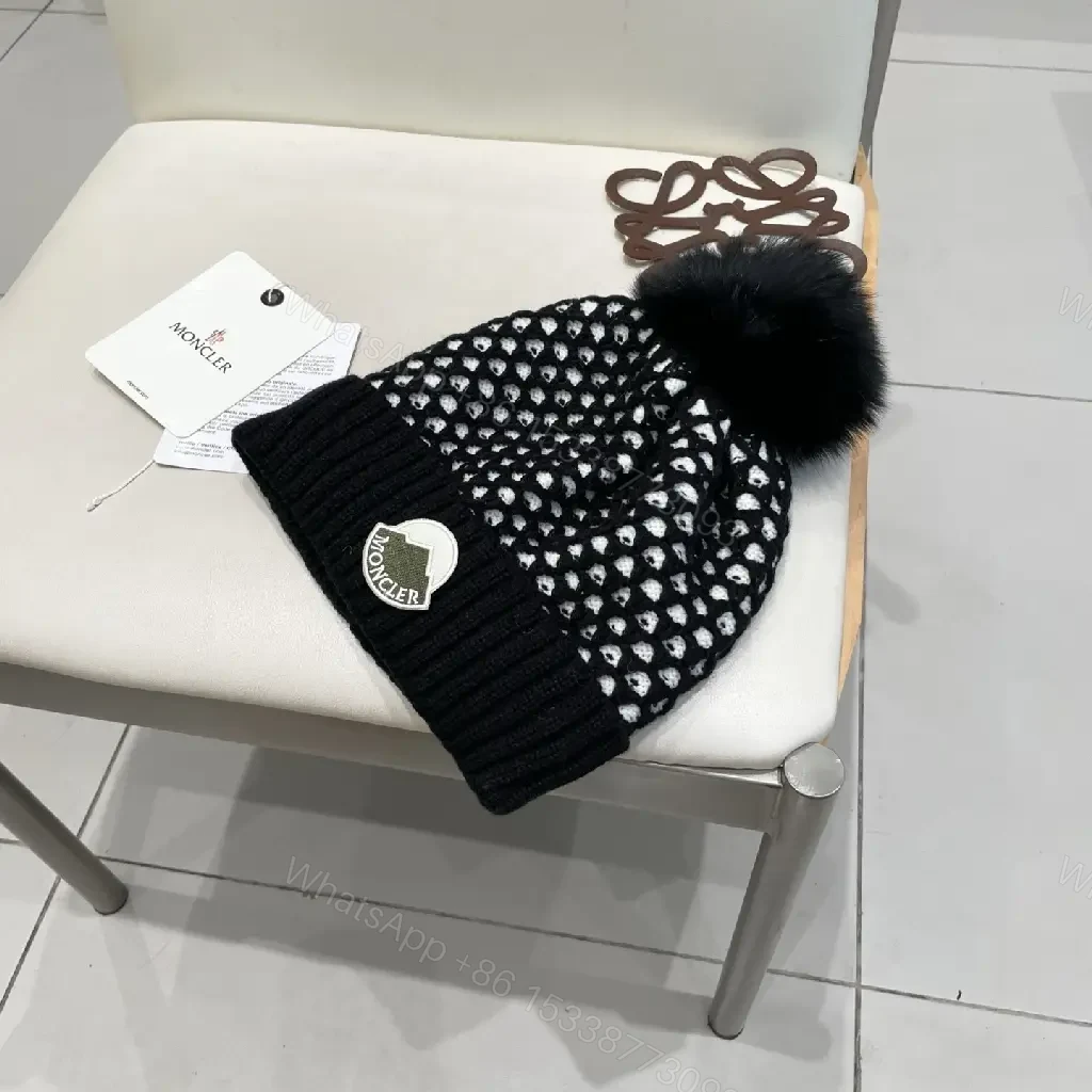 View 7 of Chic Knit Beanie: Textured Warmth with Pom Pom