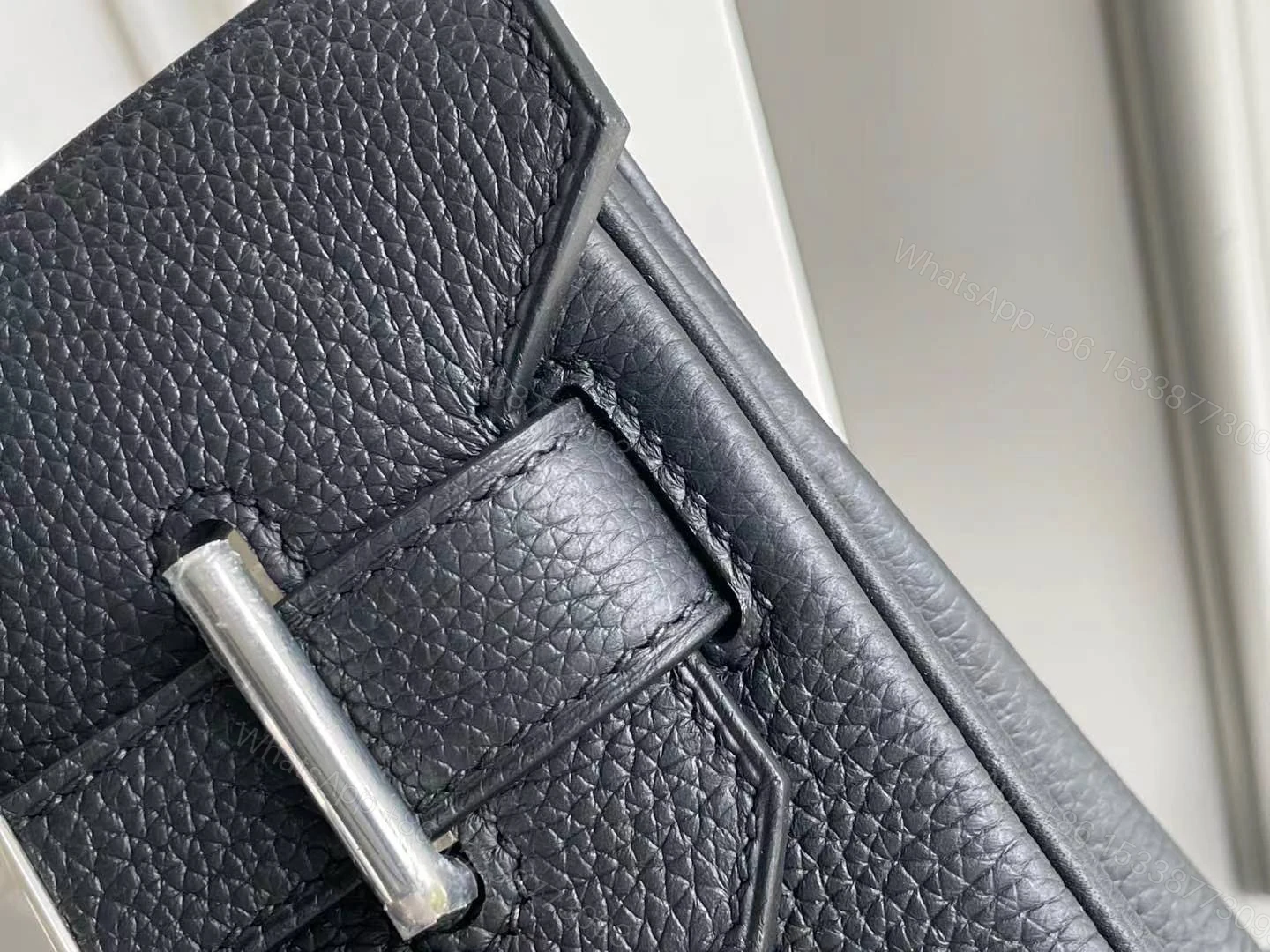 View 10 of HERMES HAC A DOS TOGO BACKPACK PALLADIUM HARDWARE BLACK 29CM