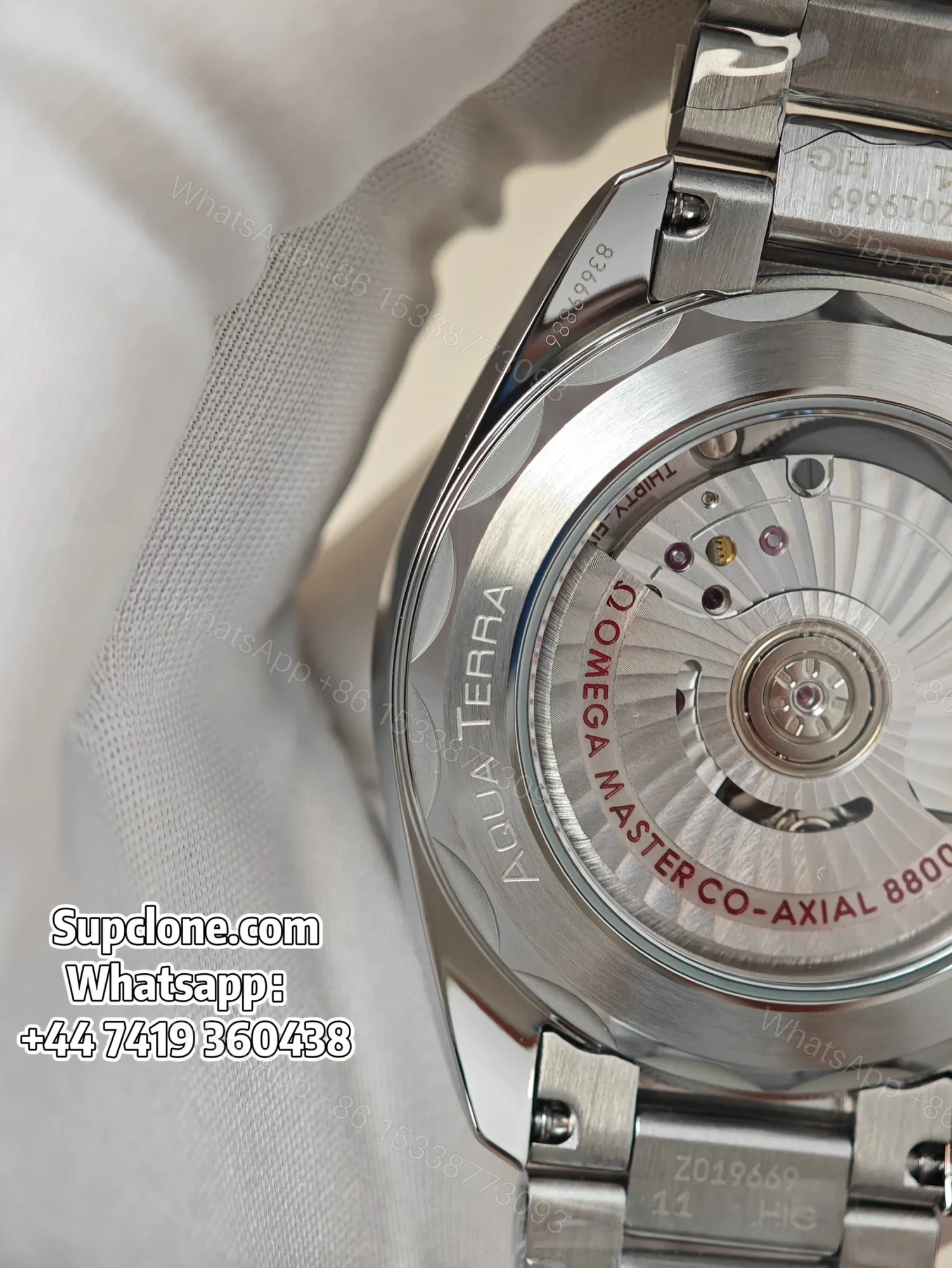 View 18 of Omega Super Clone Seamaster Aqua Terra 150M 41mm 220.10.41.21.03.006