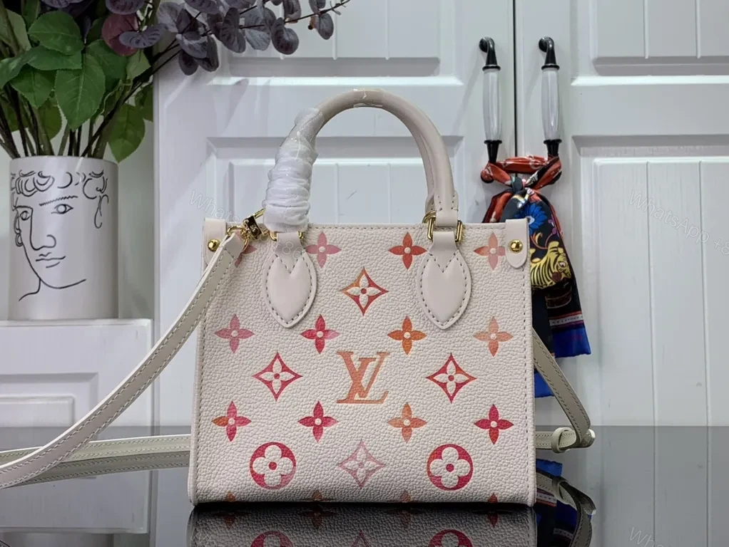 Pastel Monogram Mini Bag — Modern City-Chic, 2-in-1 Carry — view 1
