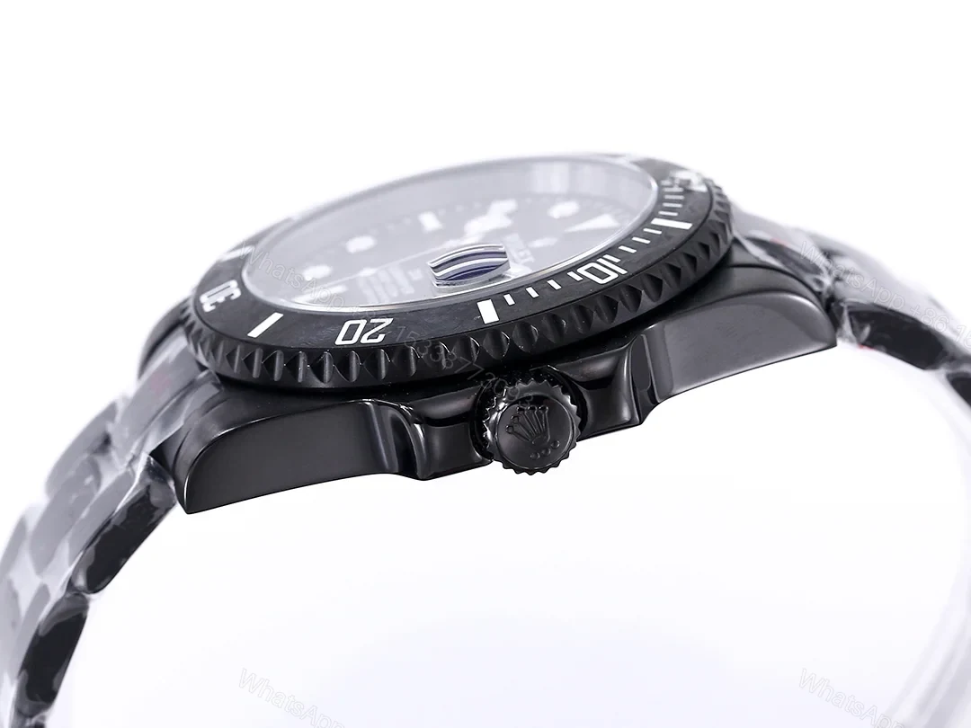 View 5 of Rolex Submariner DIW Carbon Fiber Black Dial Custom Watch 40mm Ultimate Edition RG-ROLEX-SUB-DIW-CARBON-GRN-40