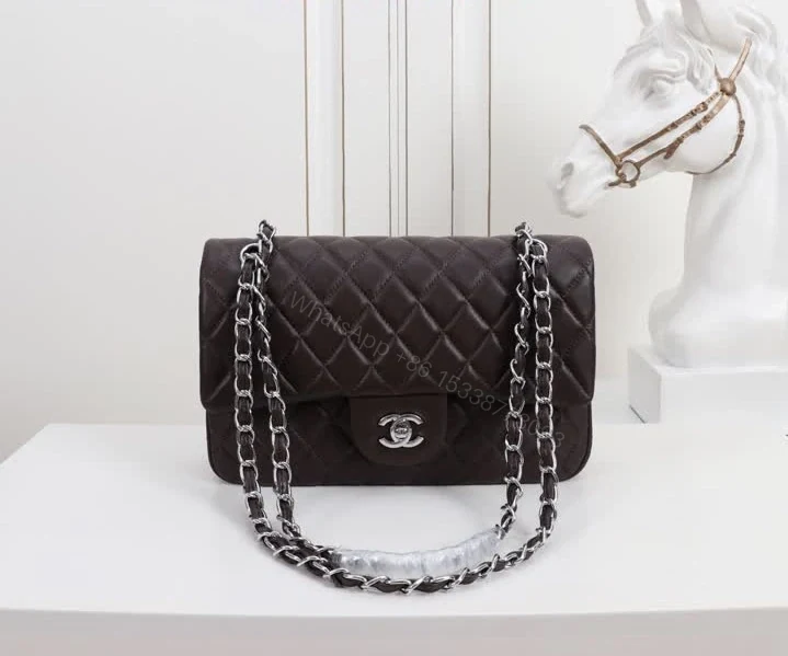 View 3 of Duplicate Chanel Classic Medium Double Flap Bag TB2973
