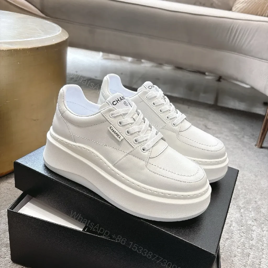 View 7 of Minimalist-Chic White Trainers: Structured, Comfort, Luxe-Ready Sneakers