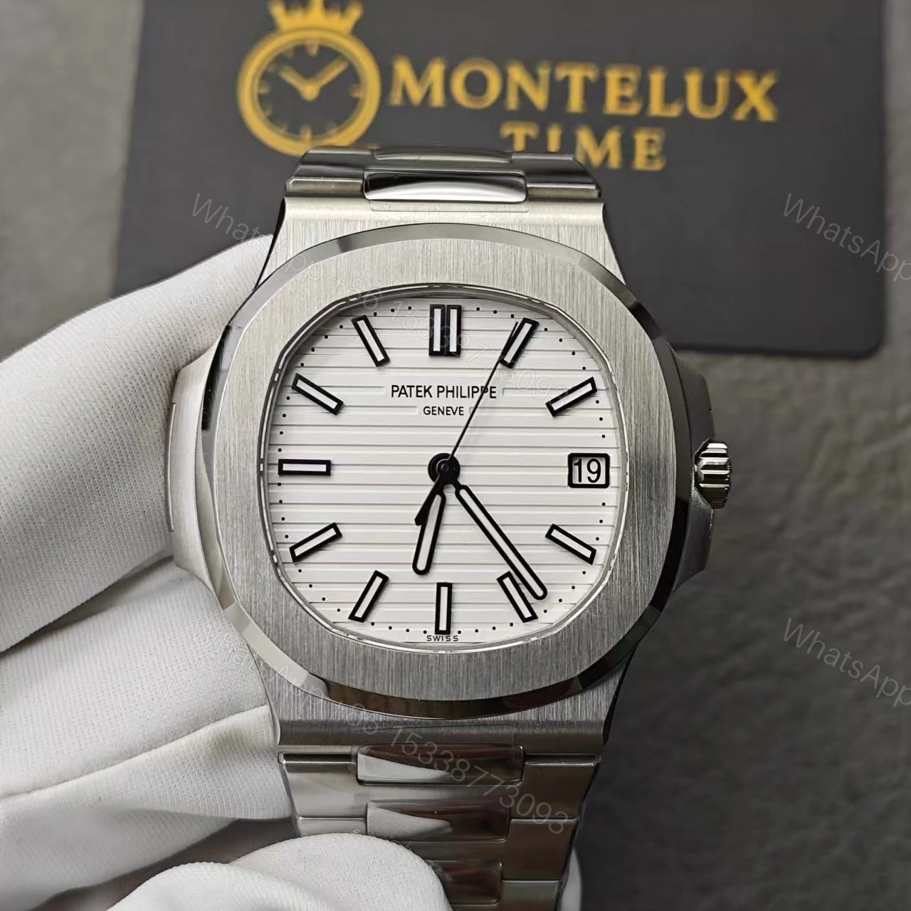 View 10 of Replica Patek Philippe Nautilus 5711 White Dial