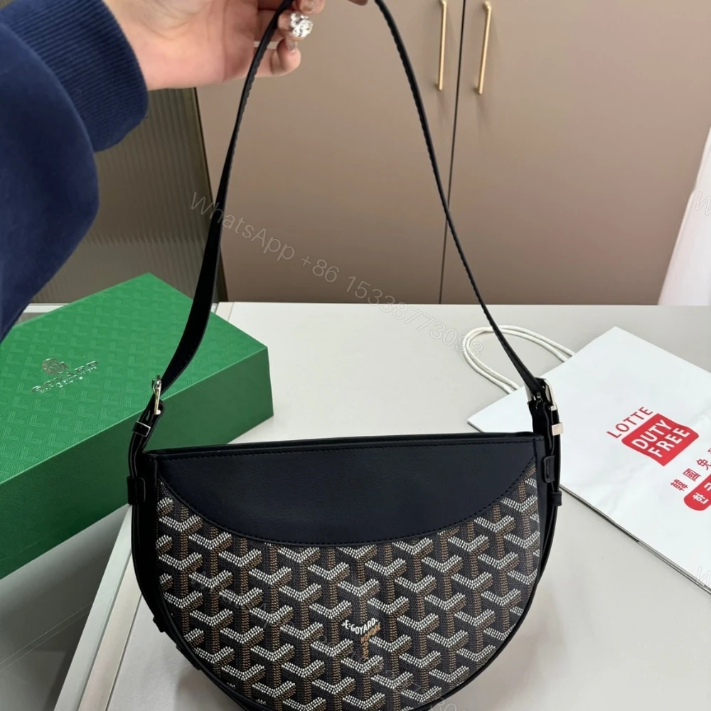 View 5 of GOYARD HIRONDELLE BAG BLACK 24CM HIRONDPMLTY01CL01P